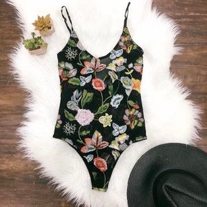 Floral bodysuit!